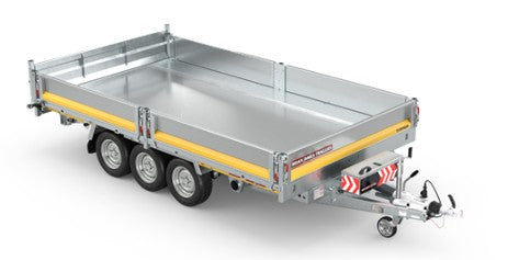 Brian James Tipper, 3500KG, 526 - 3.6m x 2.0m - 4.0m x 2.0m, 3 Axle, 12" Wheels