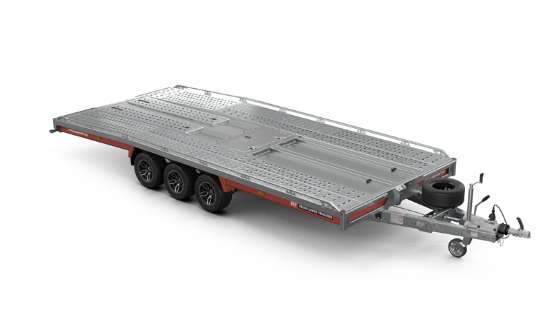T-Transporter (231-5522-35-3-12) 5.5m x 2.24m, 3500kg, 3 Axle