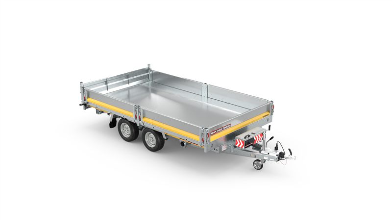 Tipper, 3500KG, 526 - 3.6m - 4m x 2.0m, 2 Axle, 12" Wheels